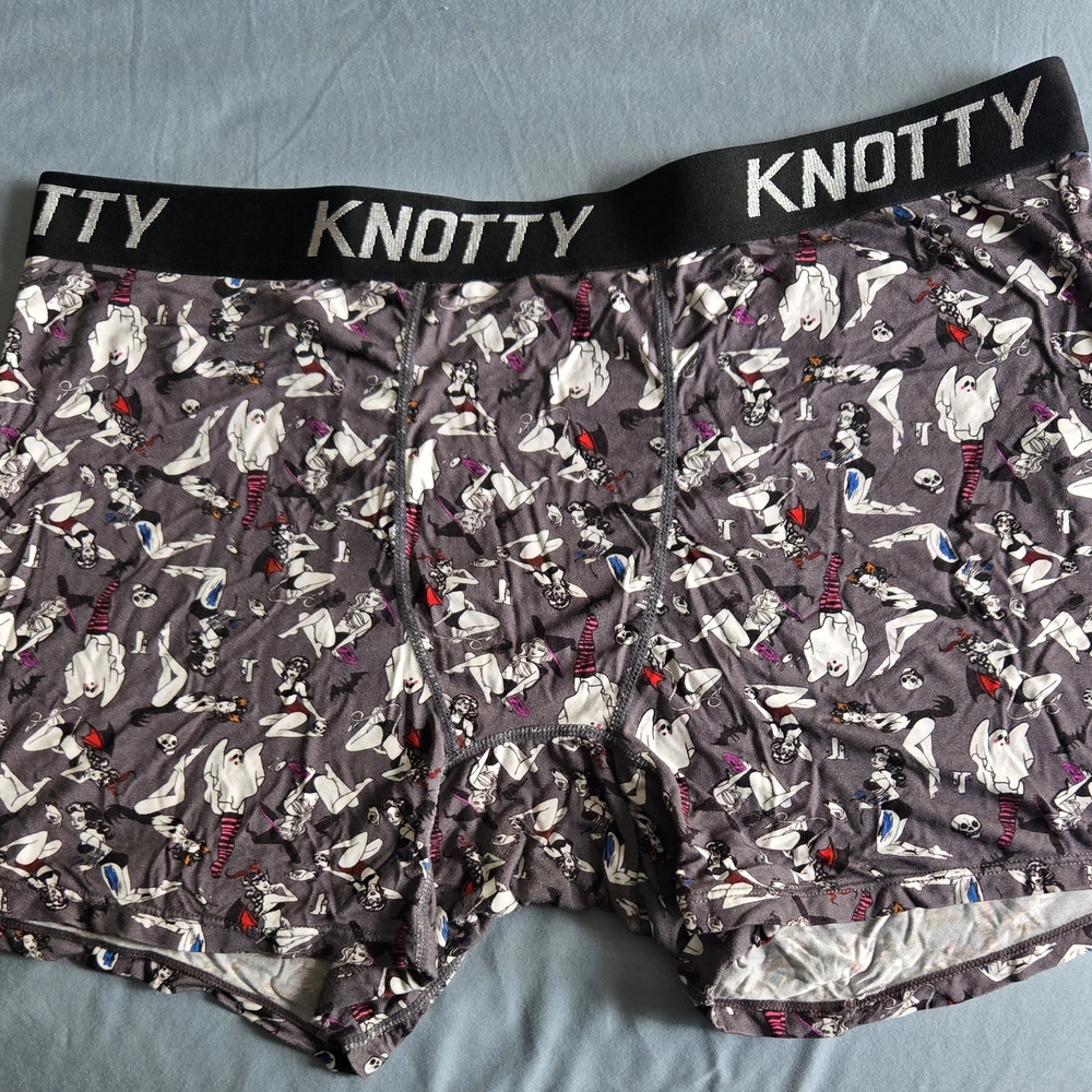 Knotty Halloween Graphic Boxer Briefs